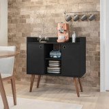Aparador Buffet de Sala Preto